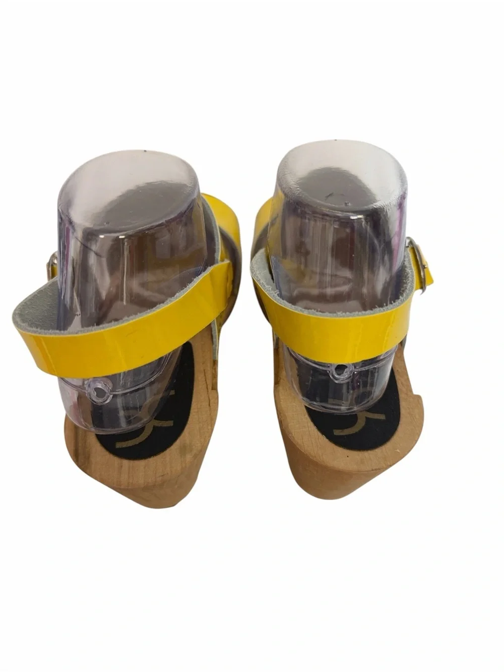Cape Clogs Yellow Patent Leather Slingback Sandal
